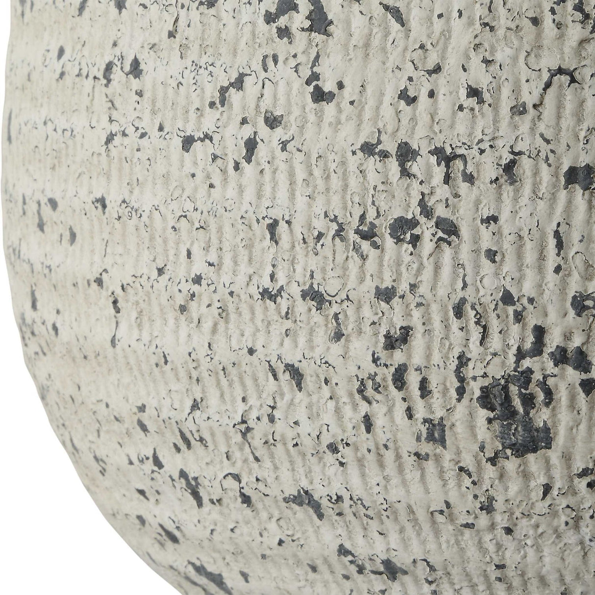 Modern European furniture - Distressed White Stone Table Lamp - www.oroa.com