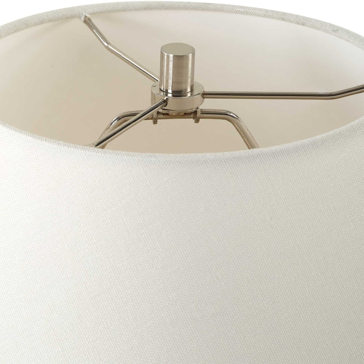 Modern European furniture - White Distressed Ceramic Table Lamp by Uttermost Carafe - www.oroa.com