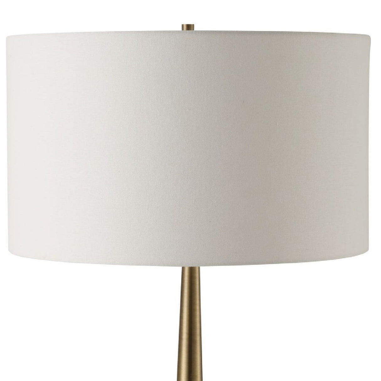 White Marble Column Floor Lamp by Uttermost Faro, alternate view 5