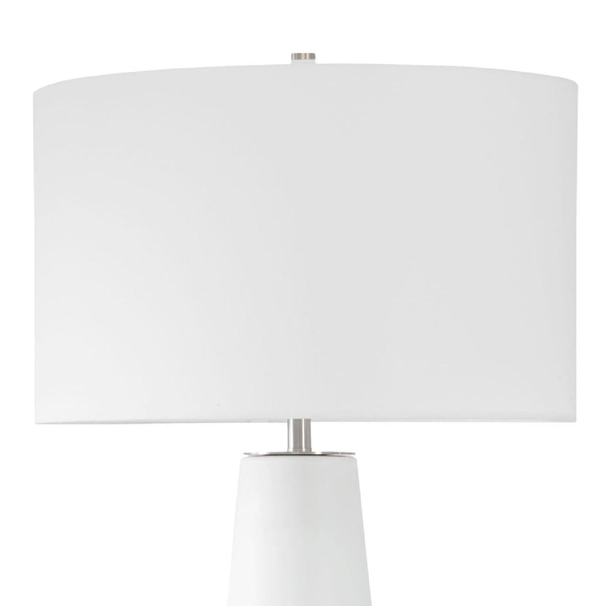 White & Gray Ceramic Table Lamp by Uttermost Santino, alternate view 4