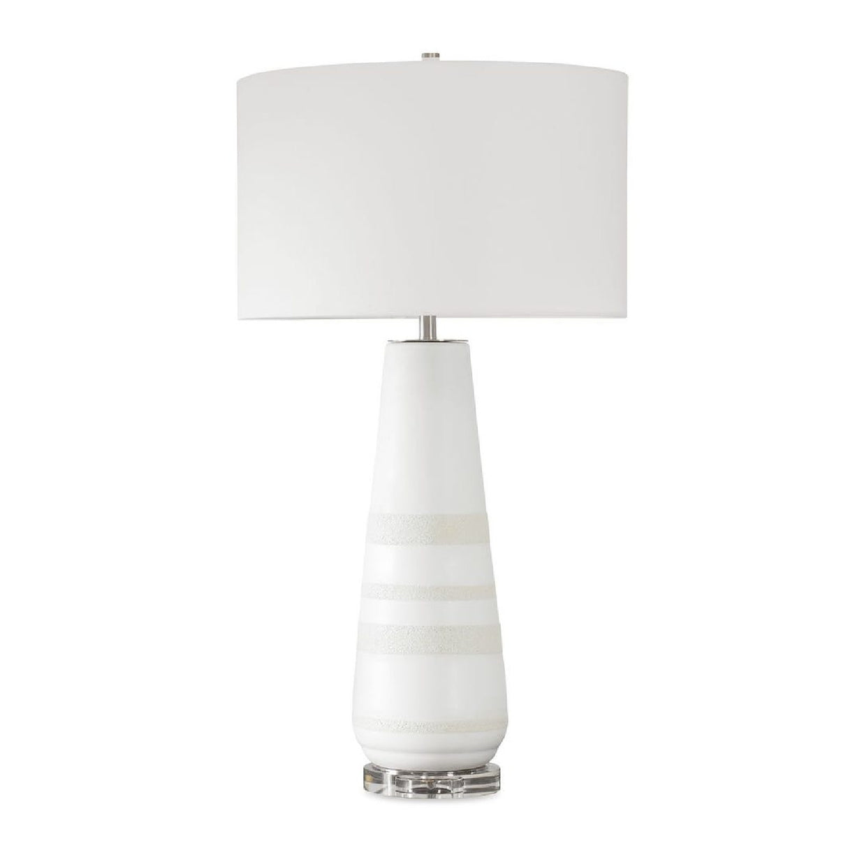 White & Gray Ceramic Table Lamp | Oroa.com