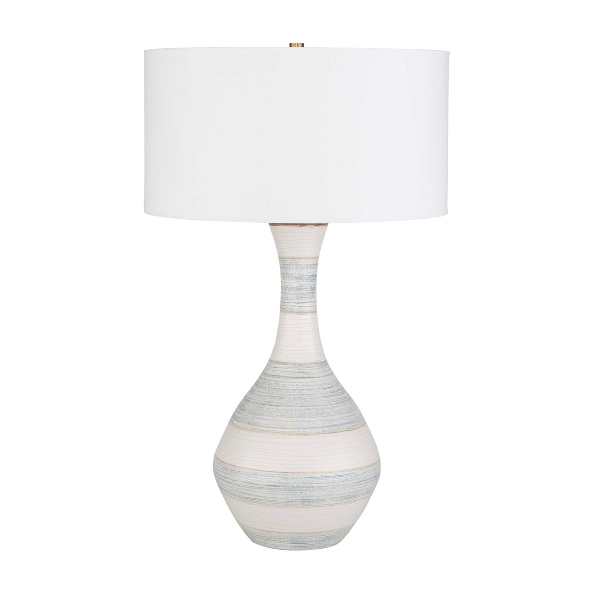 Modern European furniture - Stripes Ceramic Table Lamp by Uttermost Potter - www.oroa.com