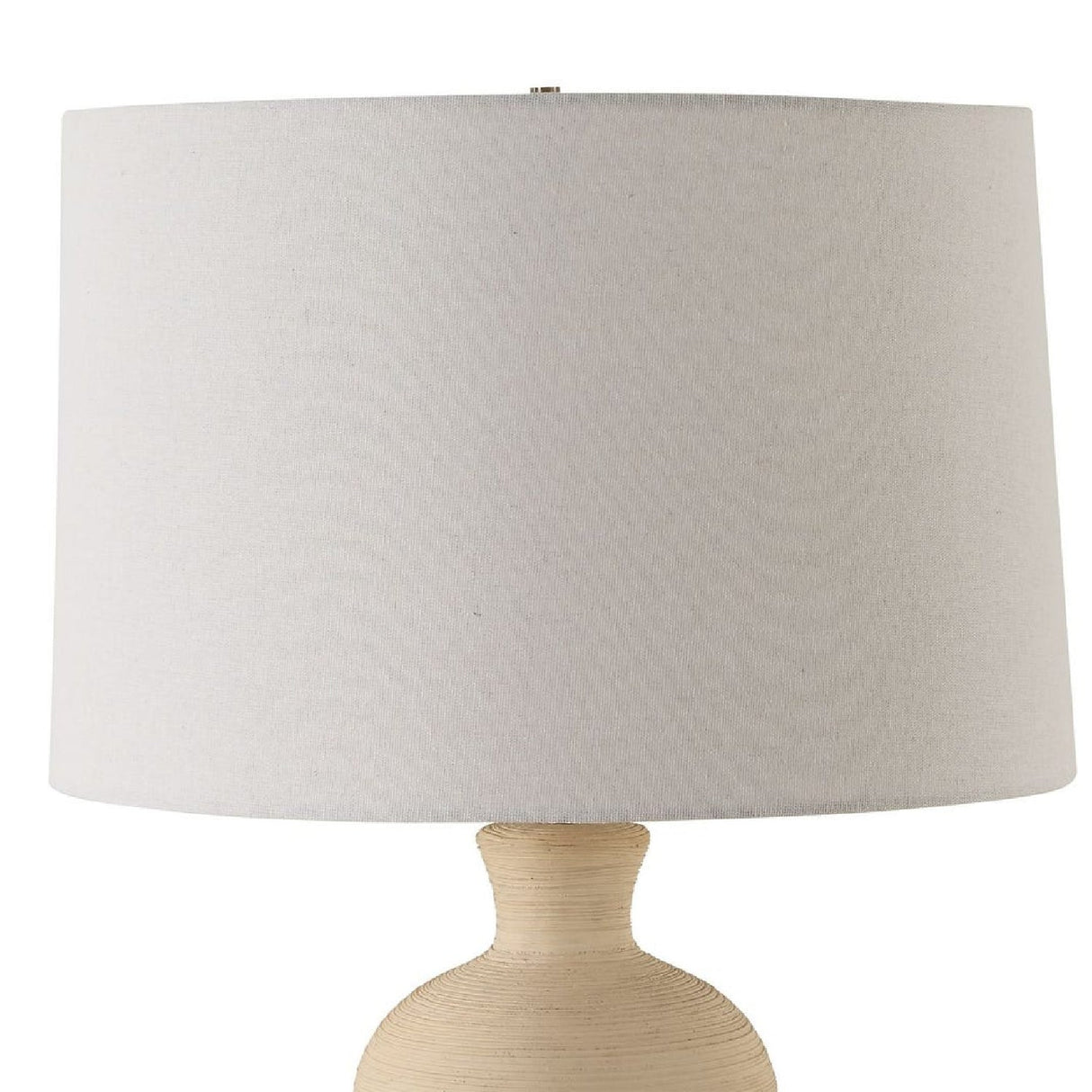 Beige Textured Ceramic Table Lamp by Uttermost Pueblo, alternate view 6