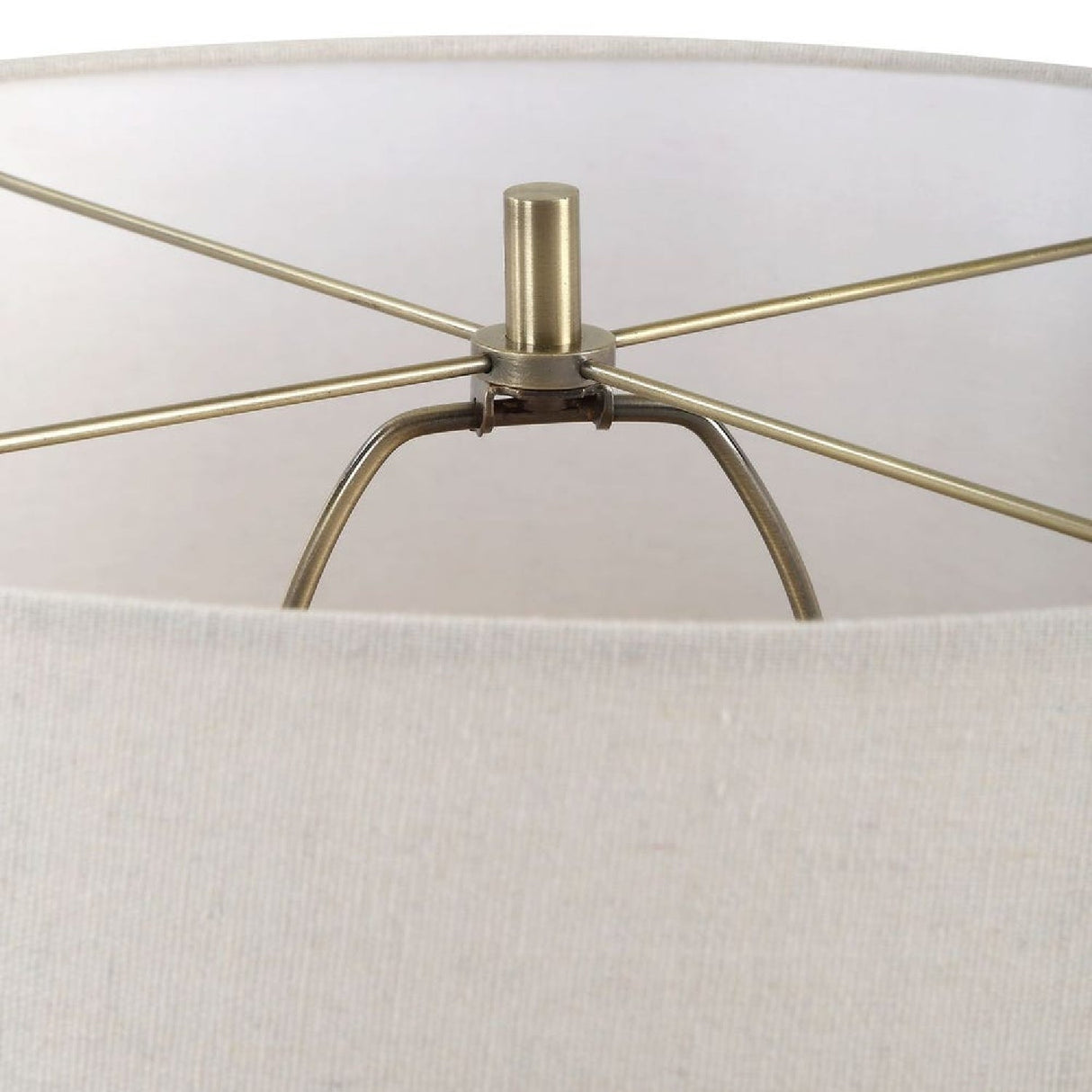 Beige Textured Ceramic Table Lamp by Uttermost Pueblo, alternate view 5