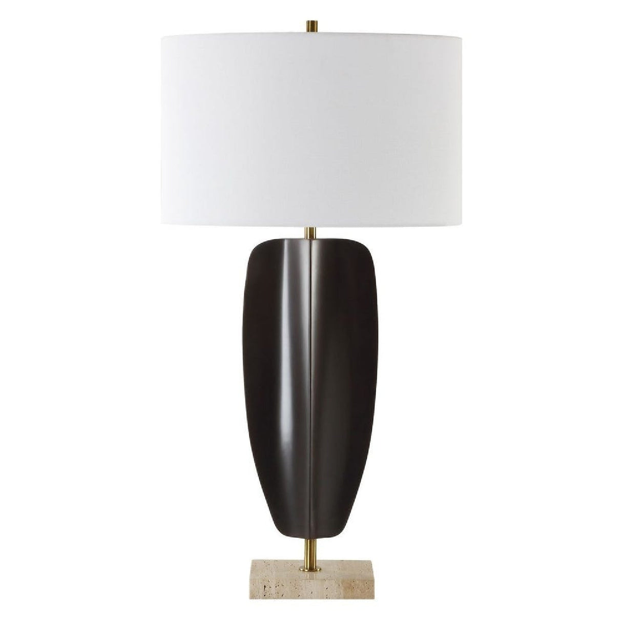 Modern European furniture - Black Iron Modern Table Lamp by Uttermost Kure - www.oroa.com