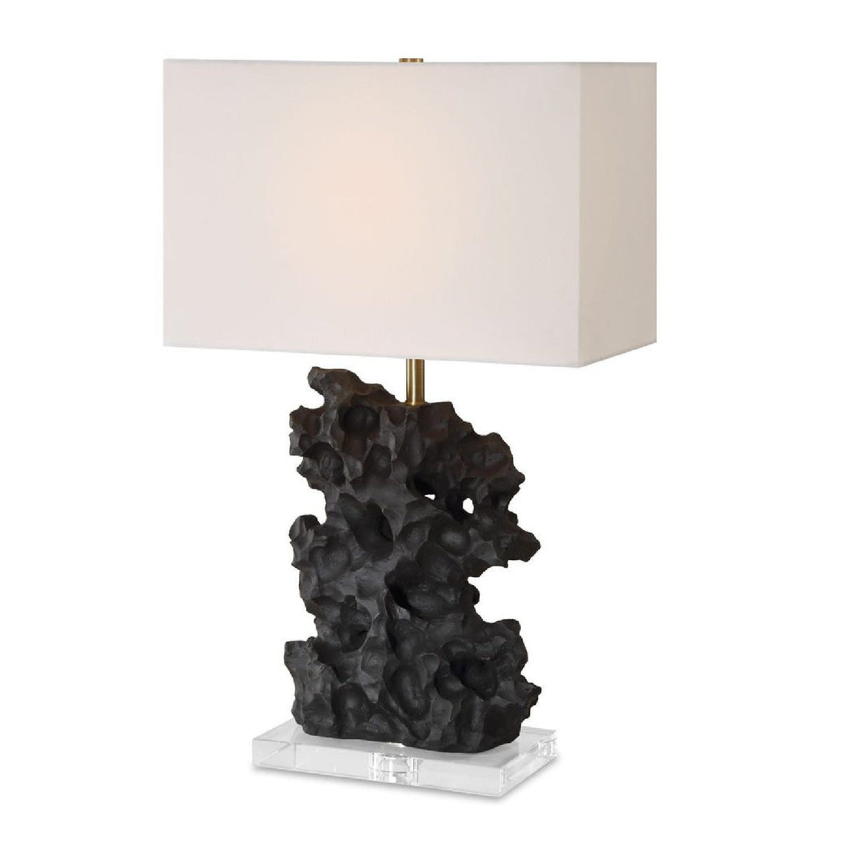 Modern European furniture - Black Rock Inspired Table Lamp by Uttermost Basalt - www.oroa.com