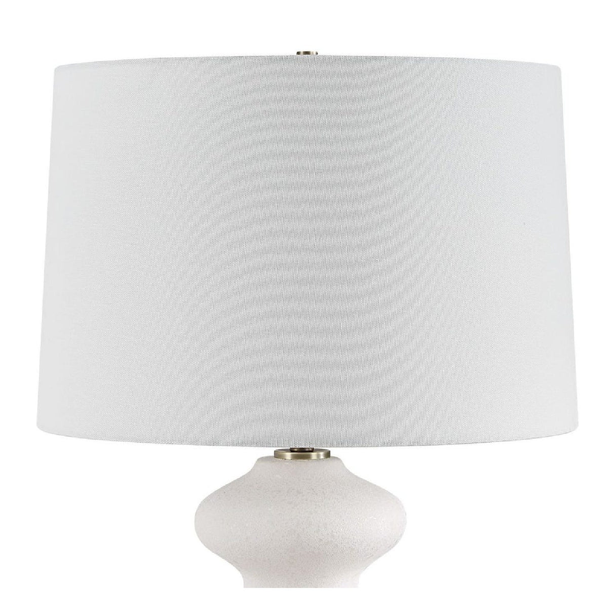 White Porcelain Table Lamp by Uttermost Liora, alternate view 5