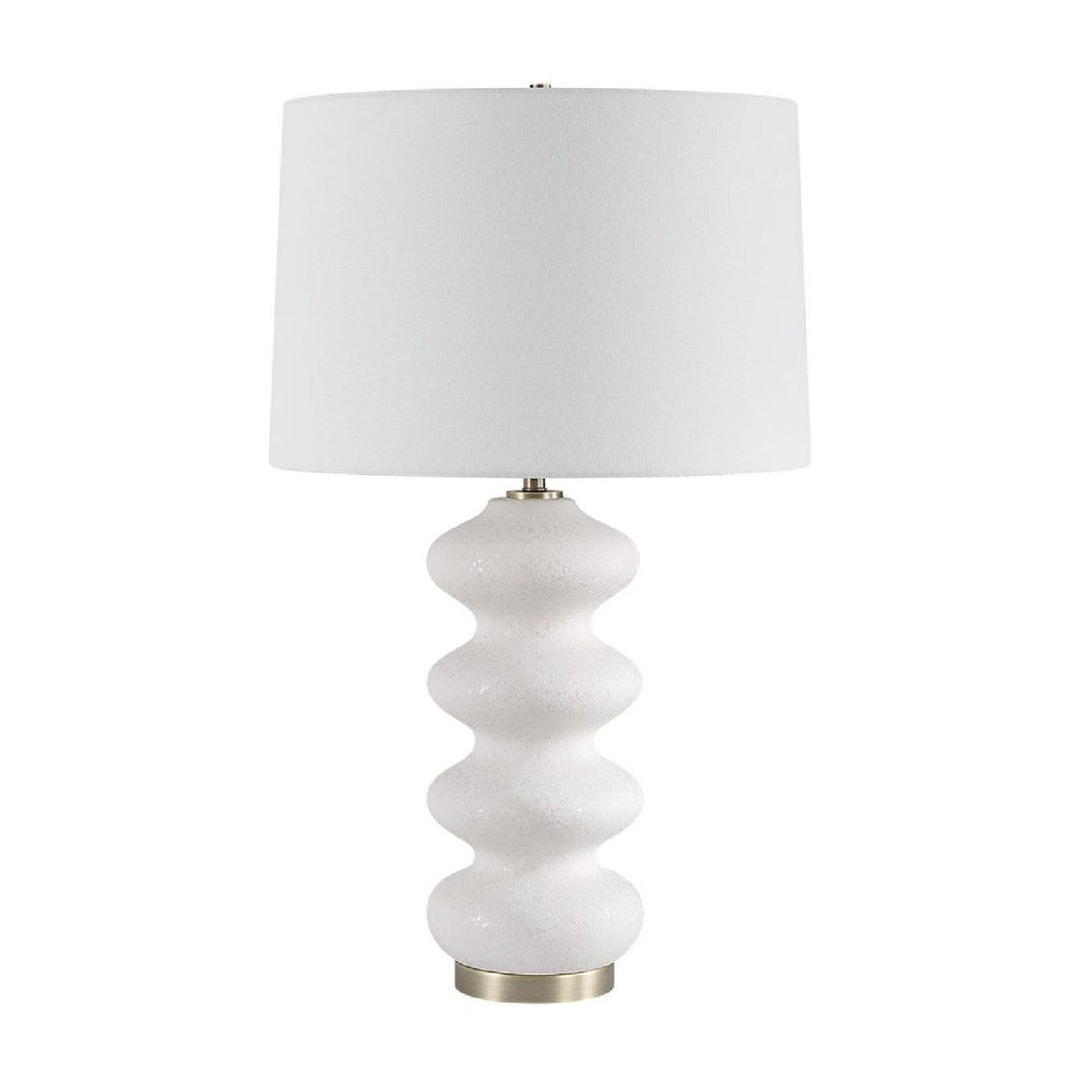 White Porcelain Table Lamp by Uttermost Liora