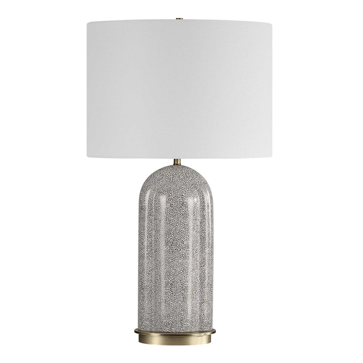 White Dotted Porcelain Table Lamp | Oroa.com
