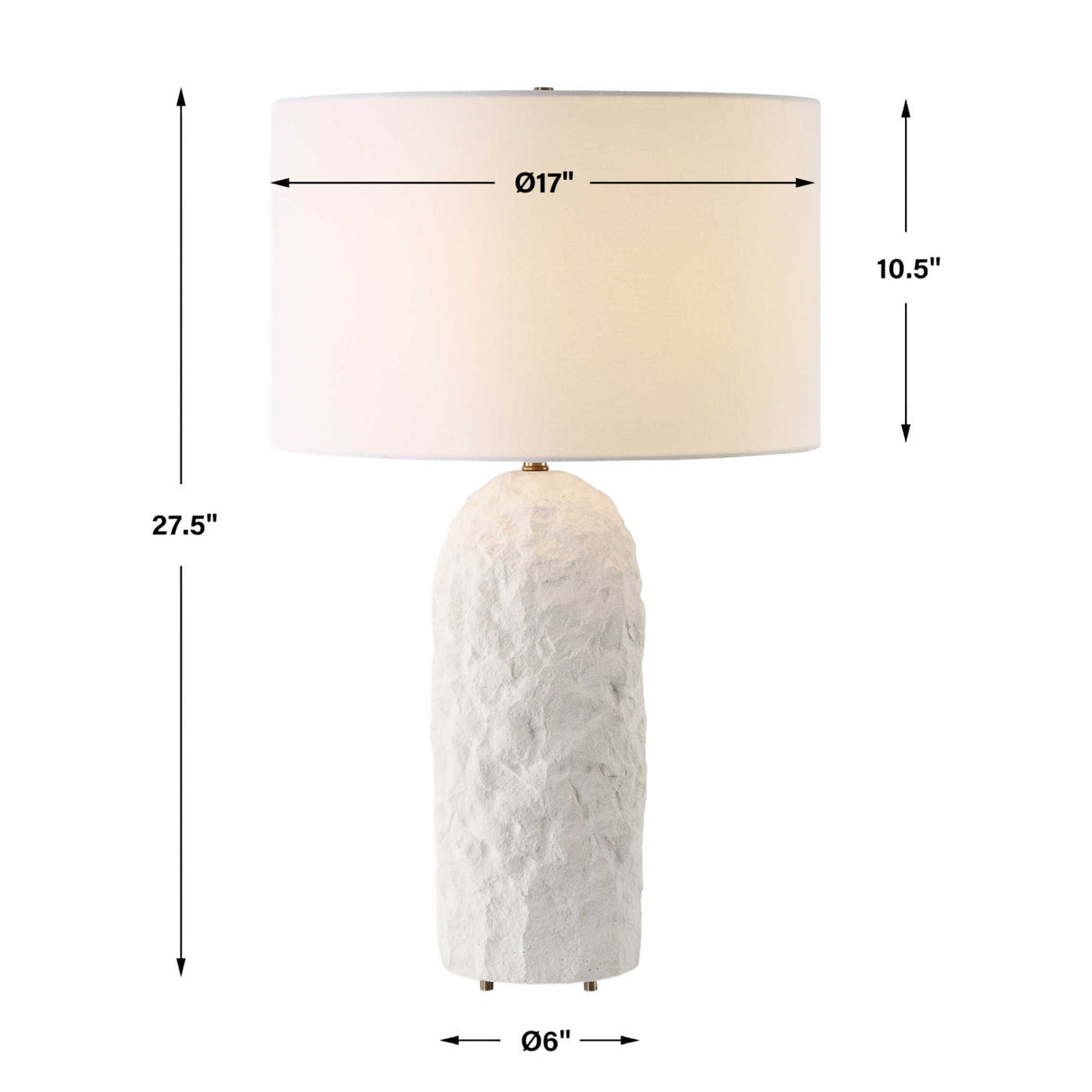 Modern European furniture - White Sandstone Table Lamp - www.oroa.com