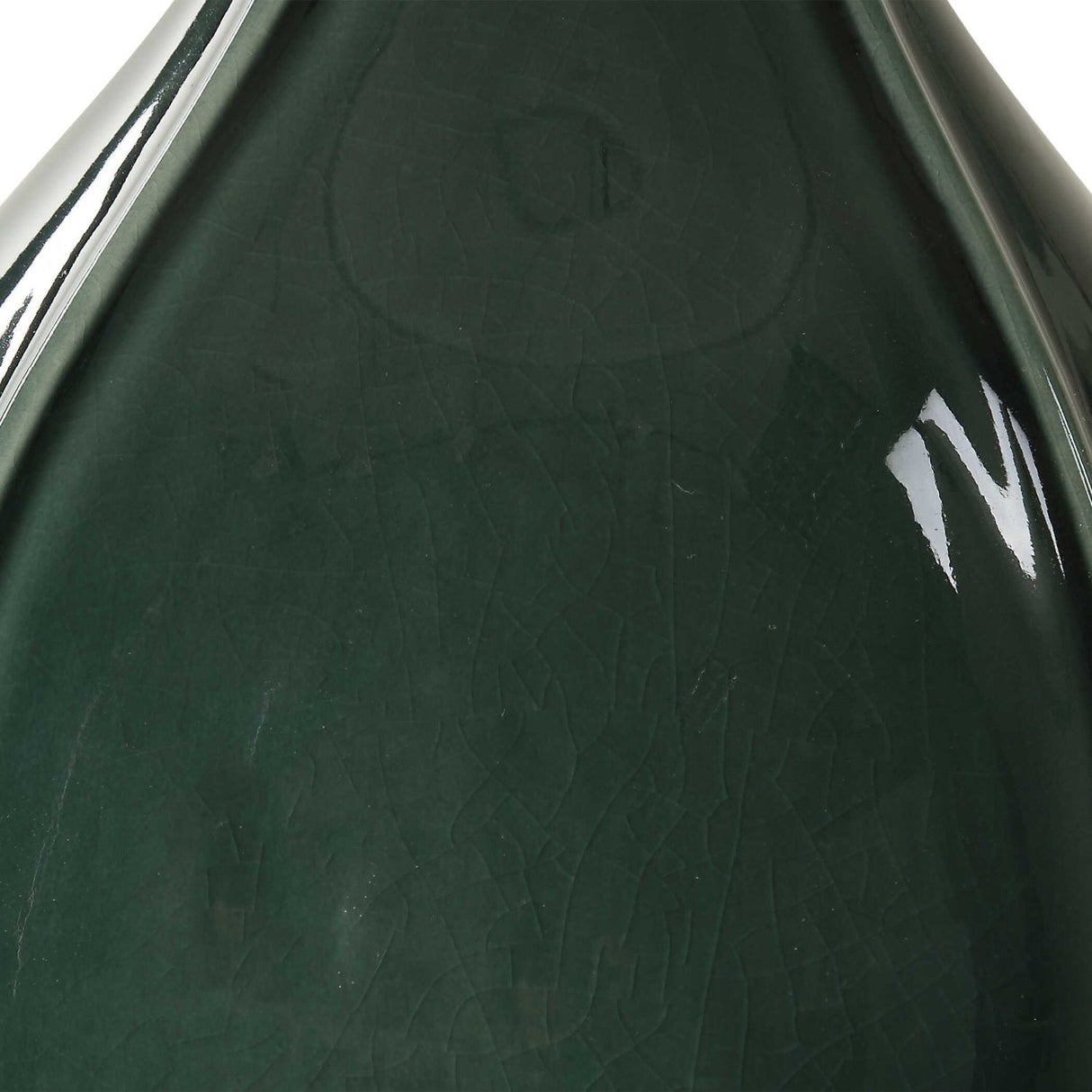 Modern European furniture - Green Ceramic Fluted Table Lamp by Uttermost Essex - www.oroa.com