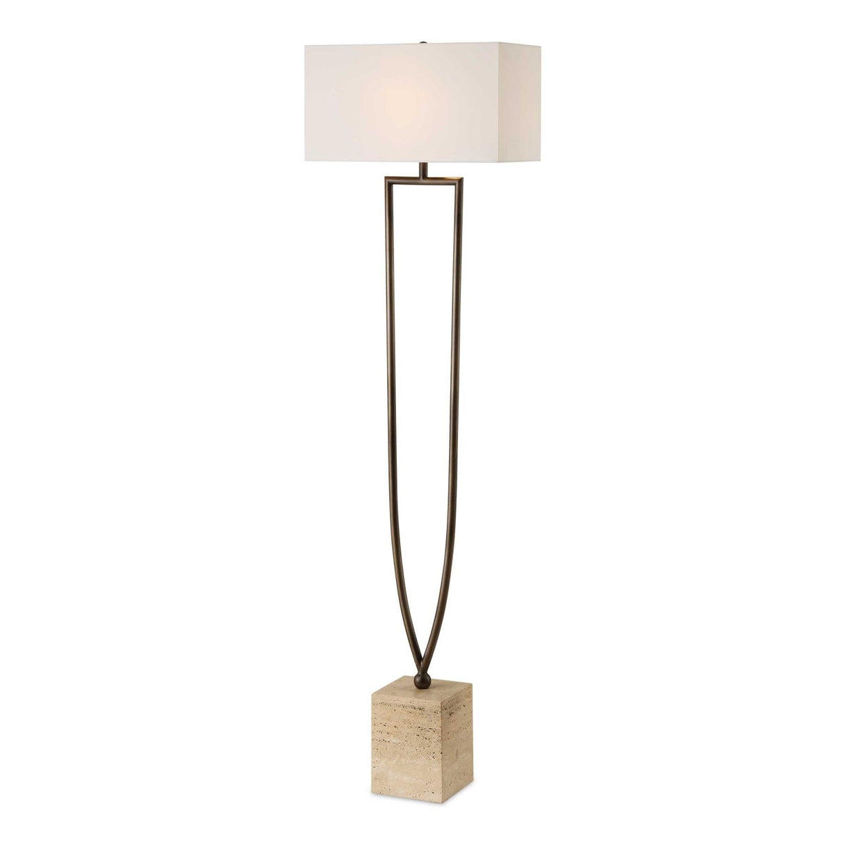 Modern European furniture - Split Dark Bronze Floor Lamp - www.oroa.com