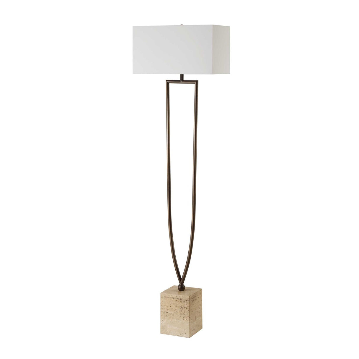 Modern European furniture - Split Dark Bronze Floor Lamp - www.oroa.com