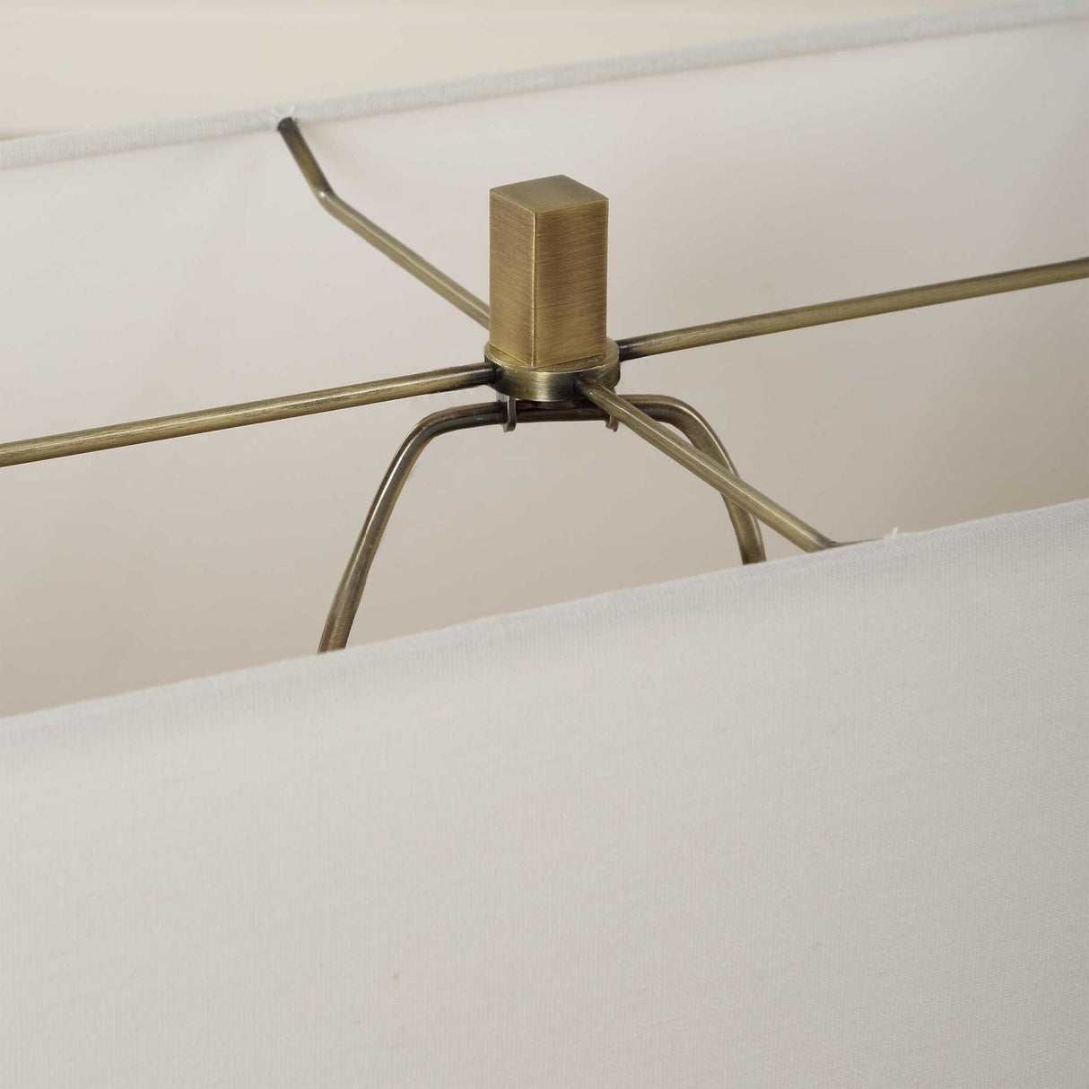 Modern European furniture - U-Shaped Travertine Table Lamp - www.oroa.com