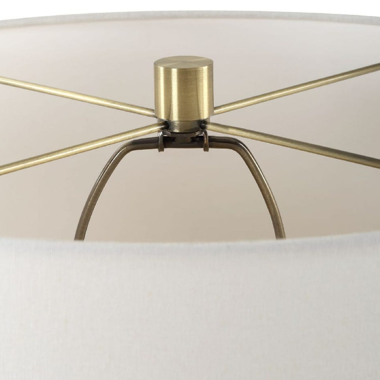 Hourglass Seeded Glass Table Lamp by Uttermost Out Of Time, alternate view 5
