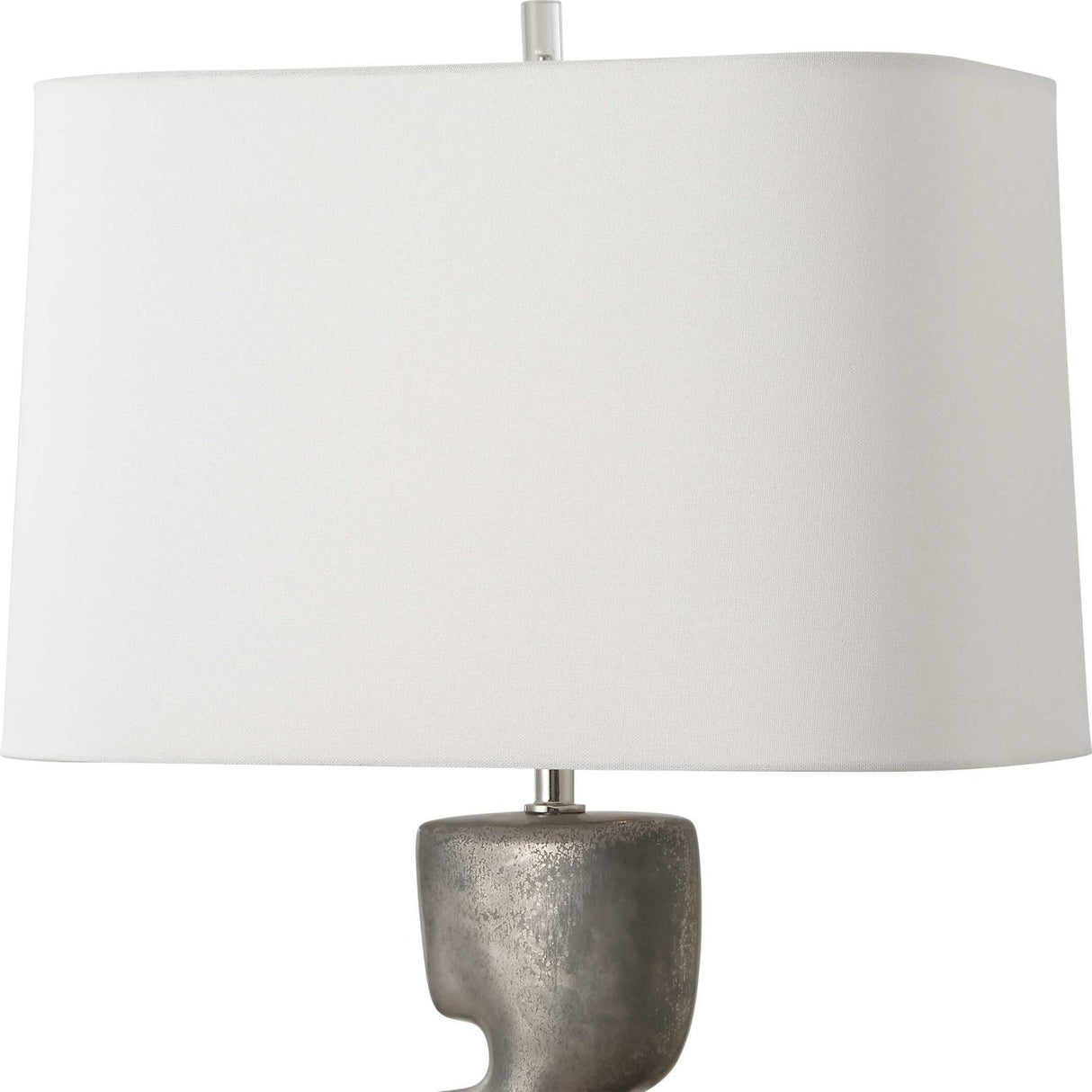 Modern European furniture - Tarnished Nickel Table Lamp by Uttermost Free Flowing - www.oroa.com