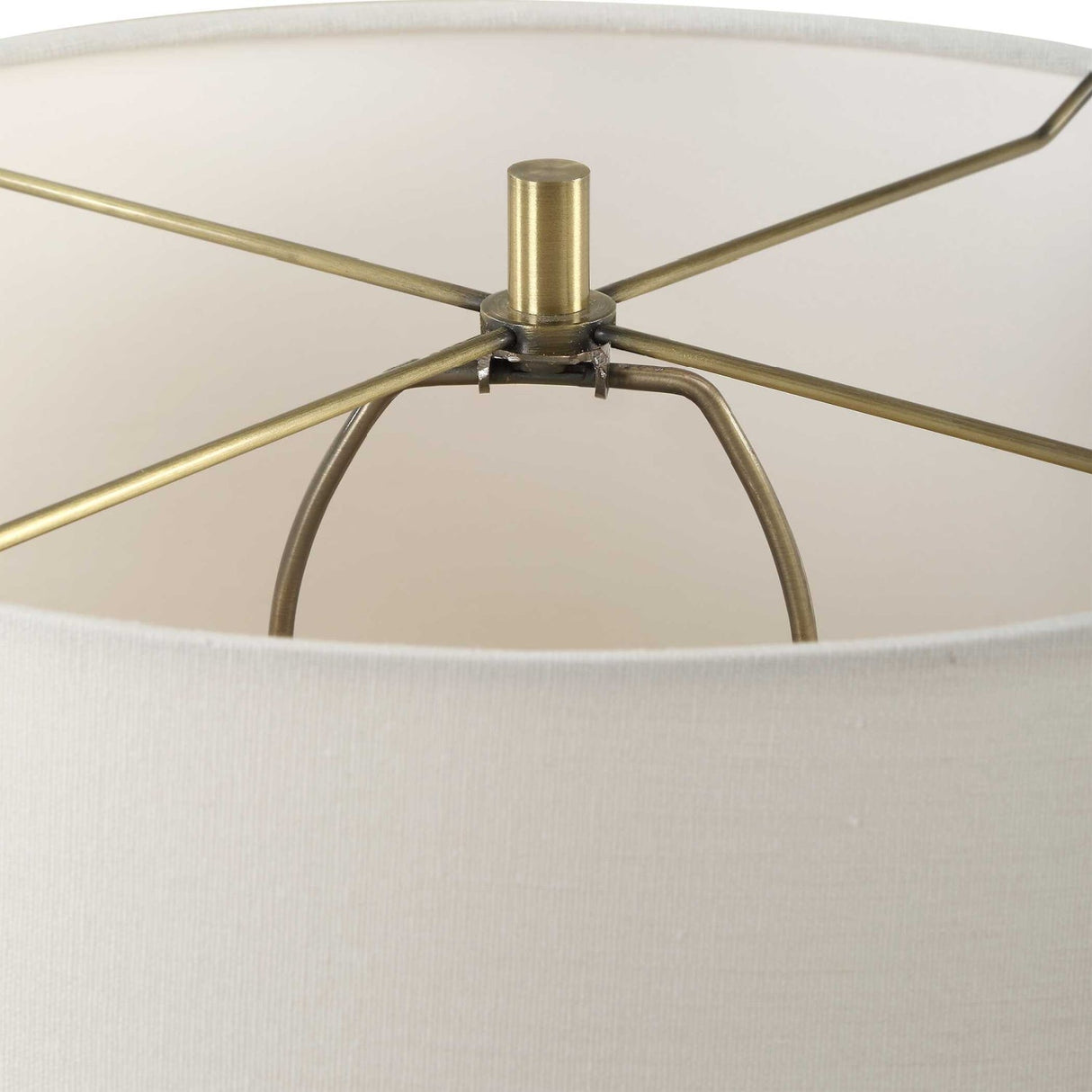 Modern European furniture - Beige Travertine Table Lamp - www.oroa.com