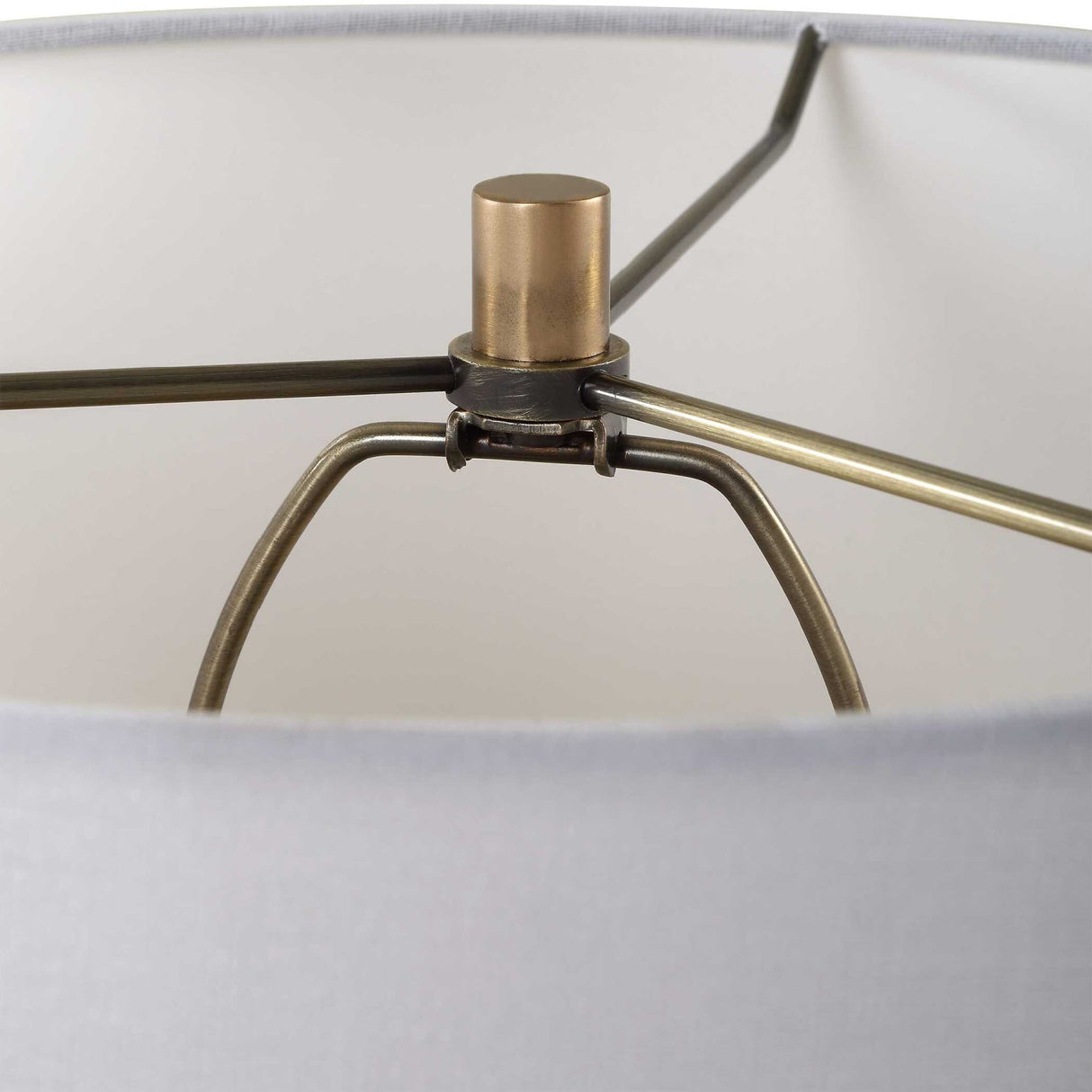 Green Translucent Glass Table Lamp by Uttermost Chianti, alternate view 5