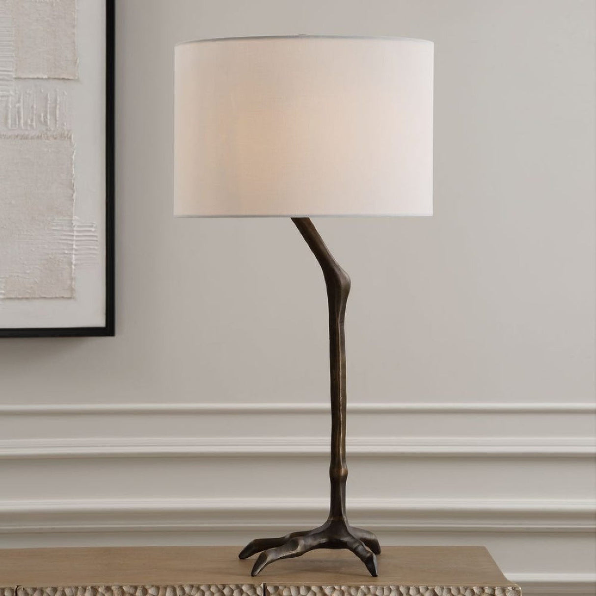 Modern European furniture - Bird Leg Inspired Table Lamp by Uttermost Perch - www.oroa.com