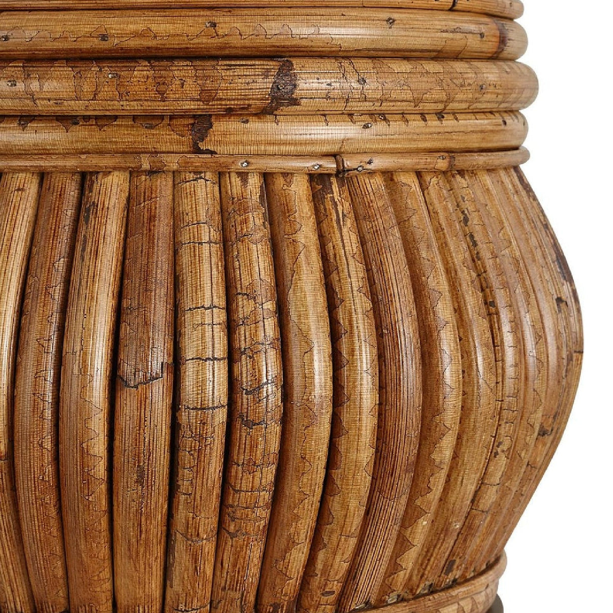Modern European furniture - Aged Rattan Table Lamp by Uttermost Reed - www.oroa.com