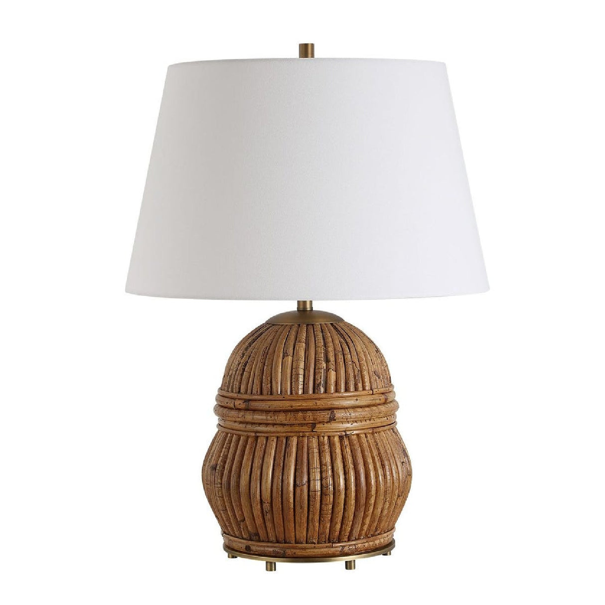 Modern European furniture - Aged Rattan Table Lamp by Uttermost Reed - www.oroa.com