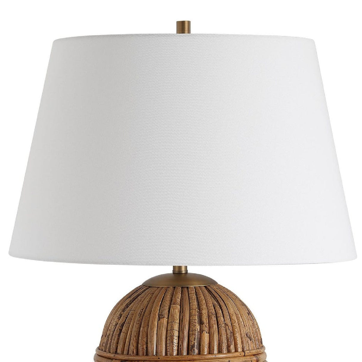 Modern European furniture - Aged Rattan Table Lamp by Uttermost Reed - www.oroa.com