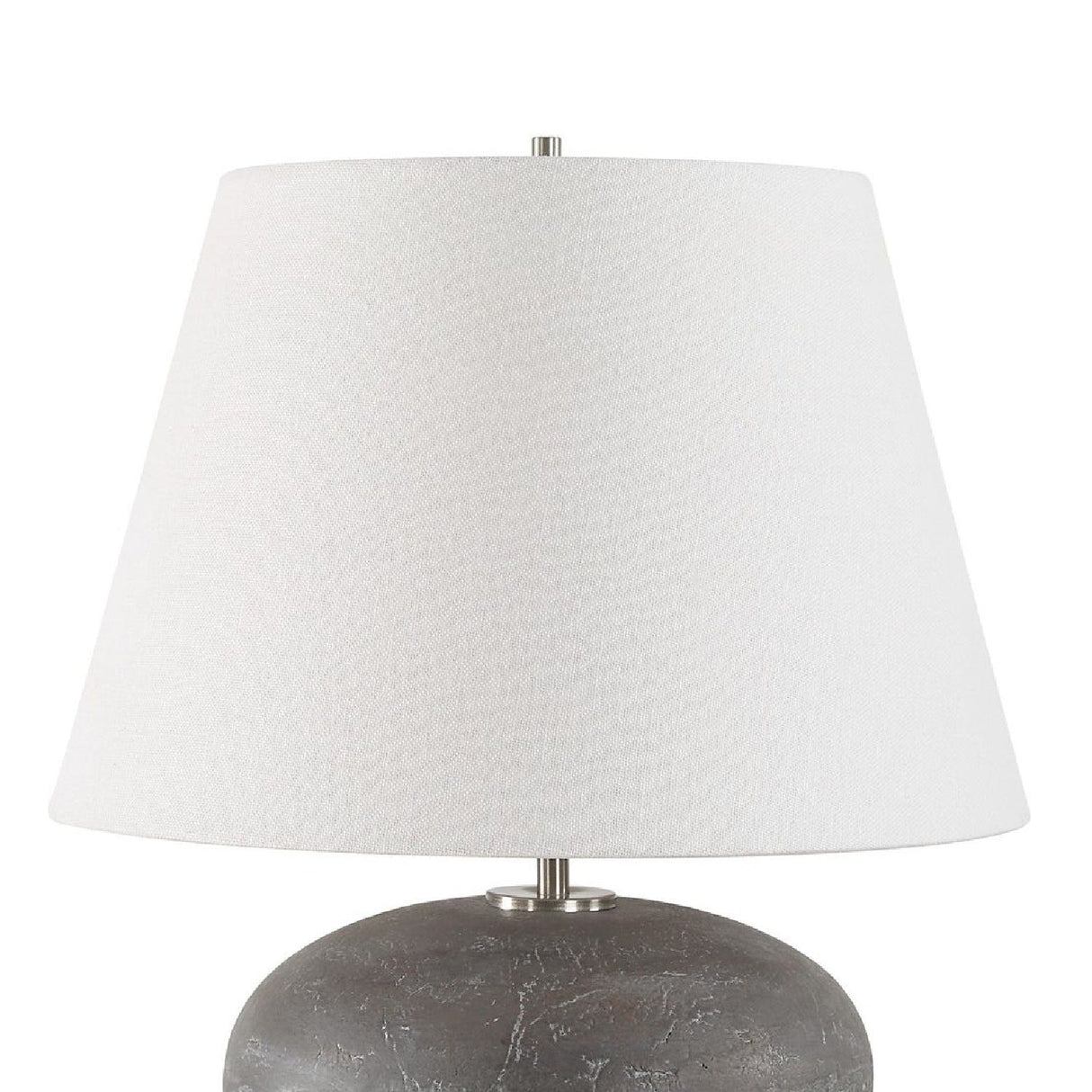 Modern European furniture - Distressed Black Ceramic Table Lamp by Uttermost Beckley - www.oroa.com