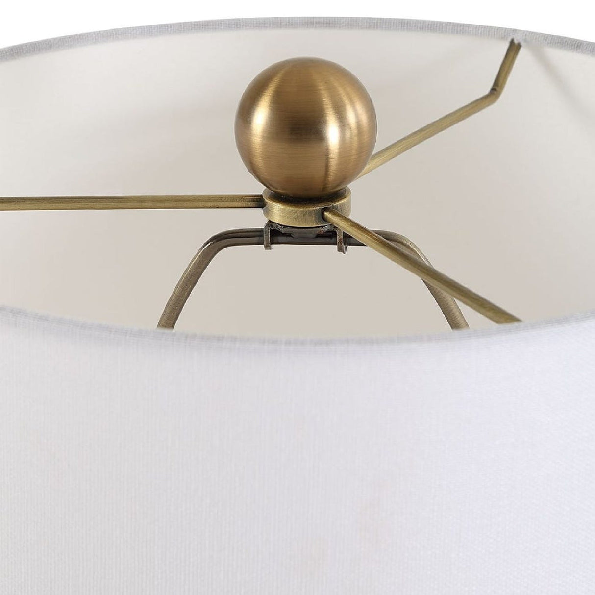 Brown Seeded Glass Buffet Lamp by Uttermost Sienna, alternate view 7