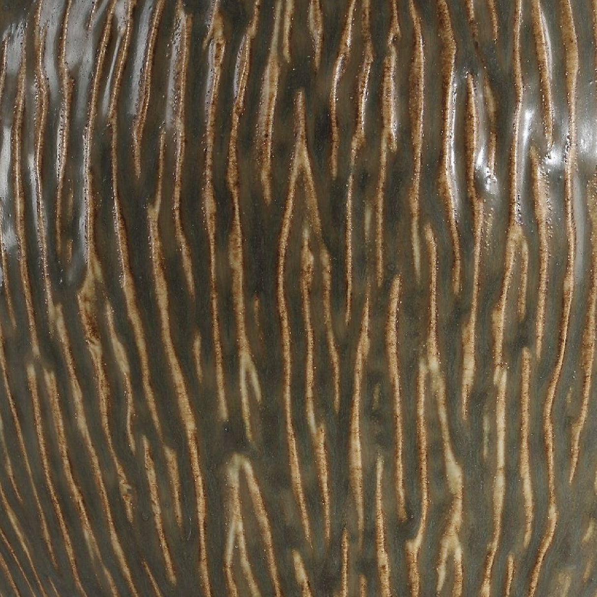 Distressed Brown Ceramic Table Lamp by Uttermost Rya, alternate view 7