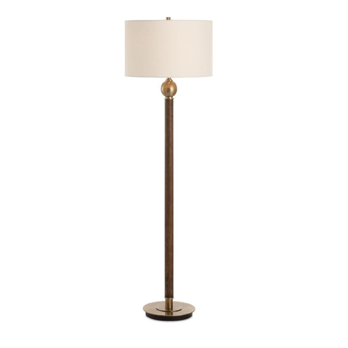 Dark Oak Stem Floor Lamp | Uttermost Keros