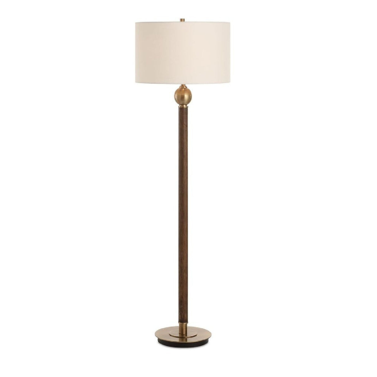 Dark Oak Stem Floor Lamp by Uttermost Keros, alternate view 3