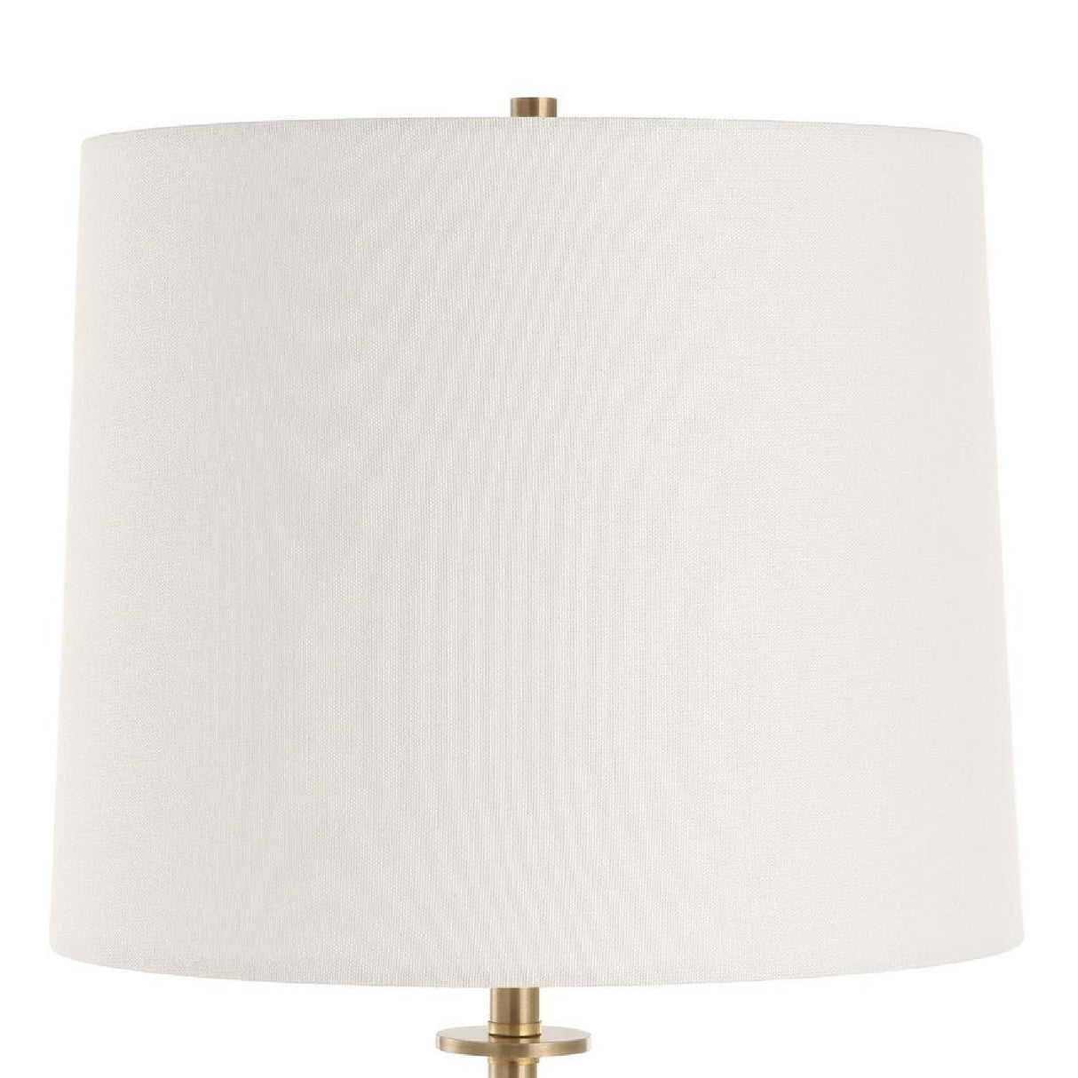 White Linen Shade Buffet Lamp | Uttermost Dempsey - www.oroa.com