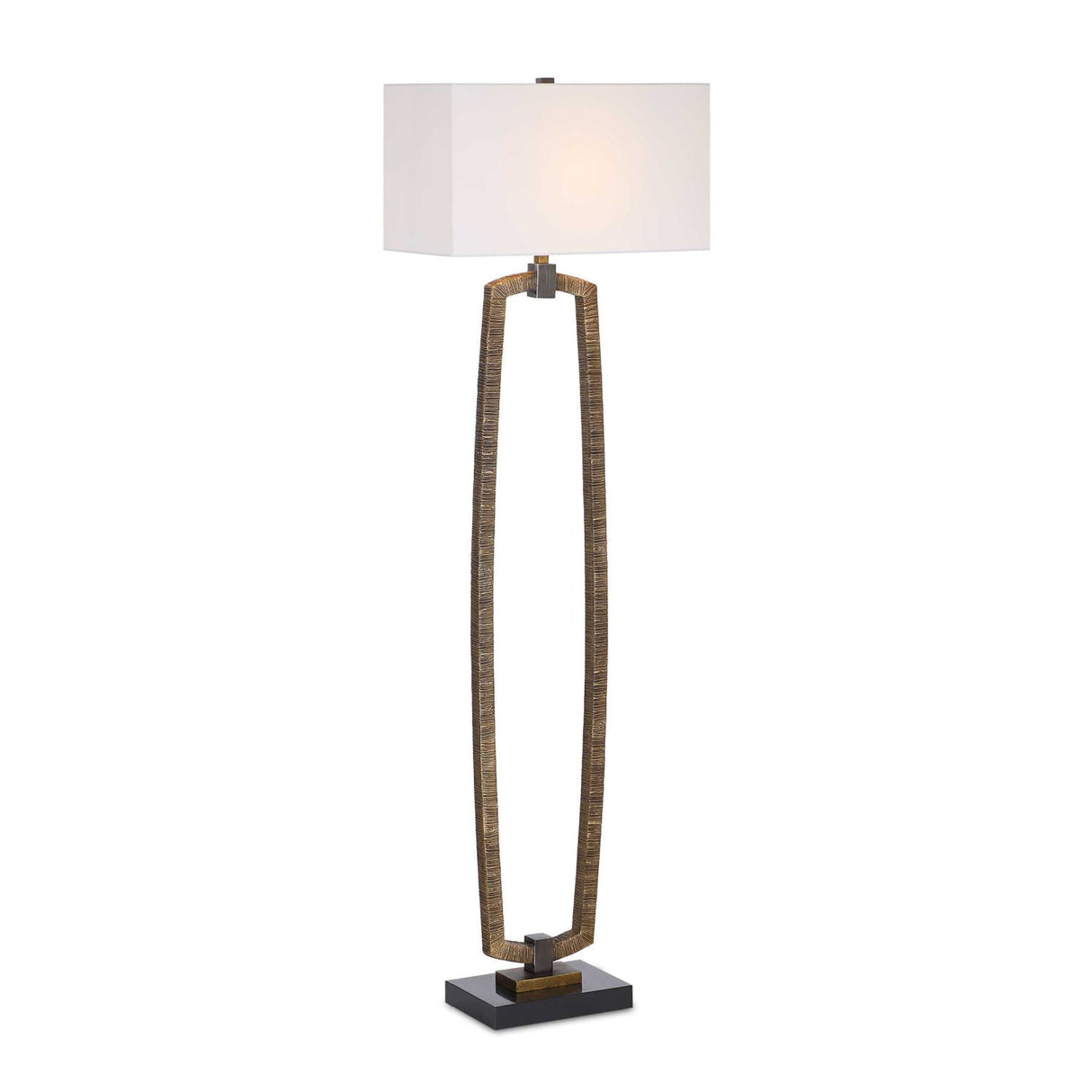 Modern European furniture - Carved Antique Gold Floor Lamp - www.oroa.com