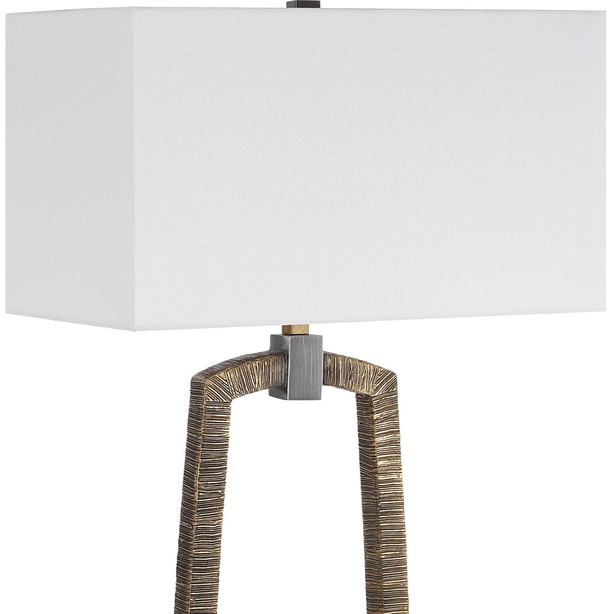 Modern European furniture - Carved Antique Gold Floor Lamp - www.oroa.com