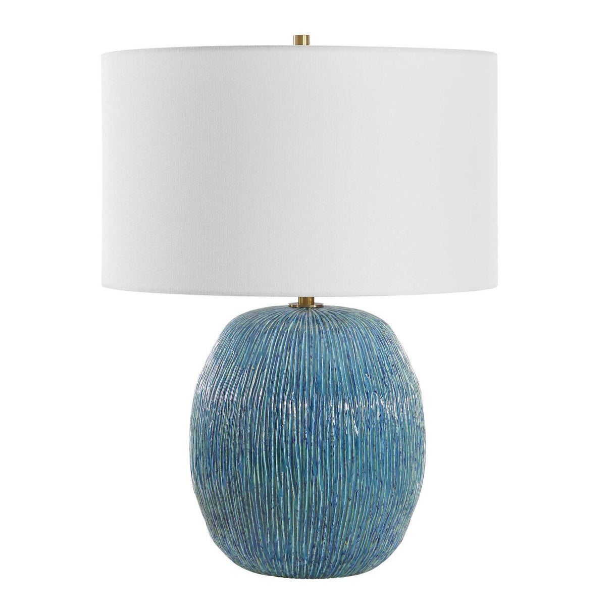 Modern European furniture - Textured Ceramic Table Lamp - www.oroa.com
