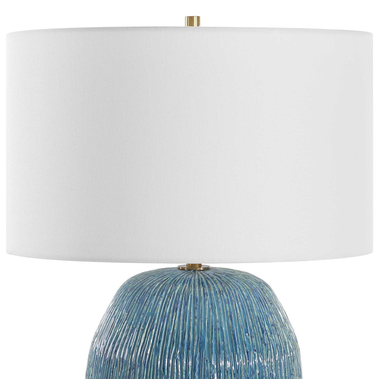 Modern European furniture - Textured Ceramic Table Lamp - www.oroa.com