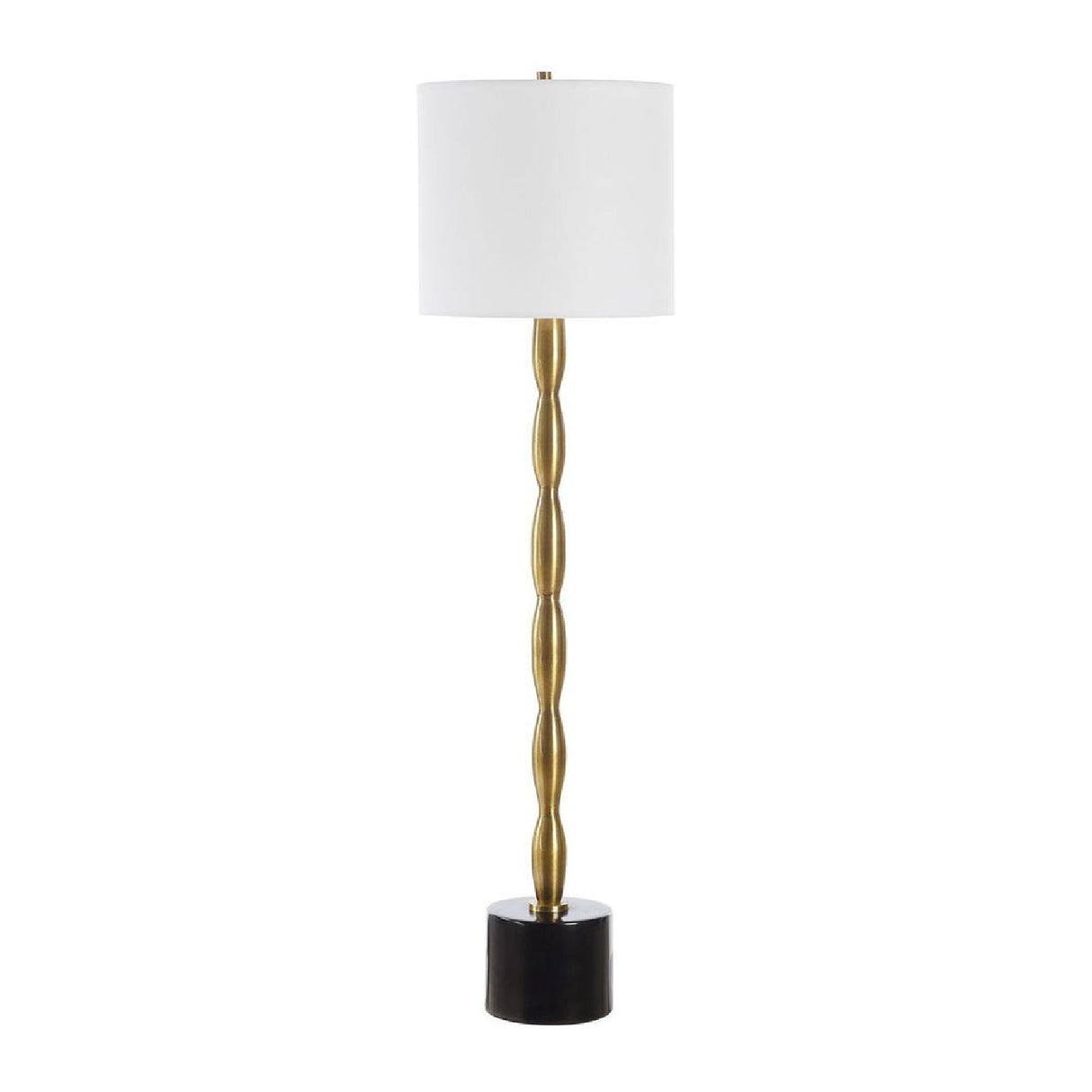 Antique Brass Stem Buffet Lamp by Uttermost Ezra