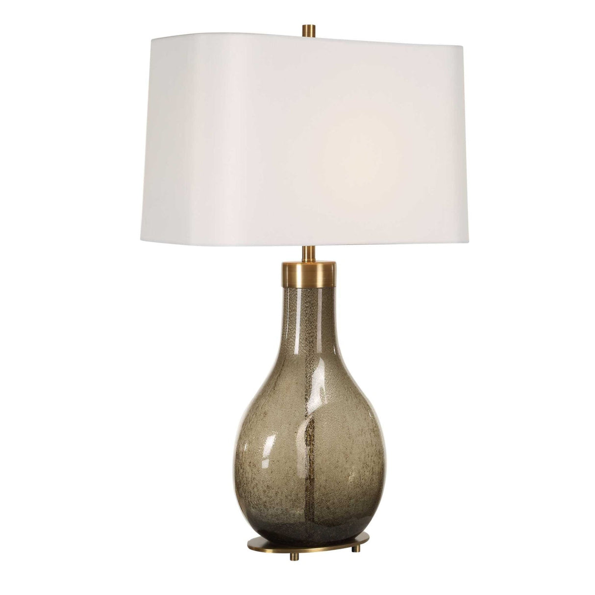 Modern European furniture - Seeded Teardrop Glass Table Lamp by Uttermost Shyla - www.oroa.com