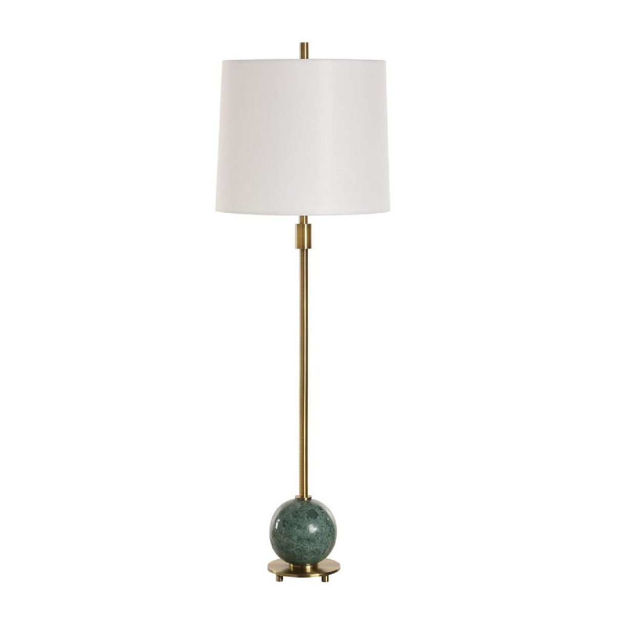 Green Marble Orb Buffet Lamp by Uttermost Bledel, alternate view 4