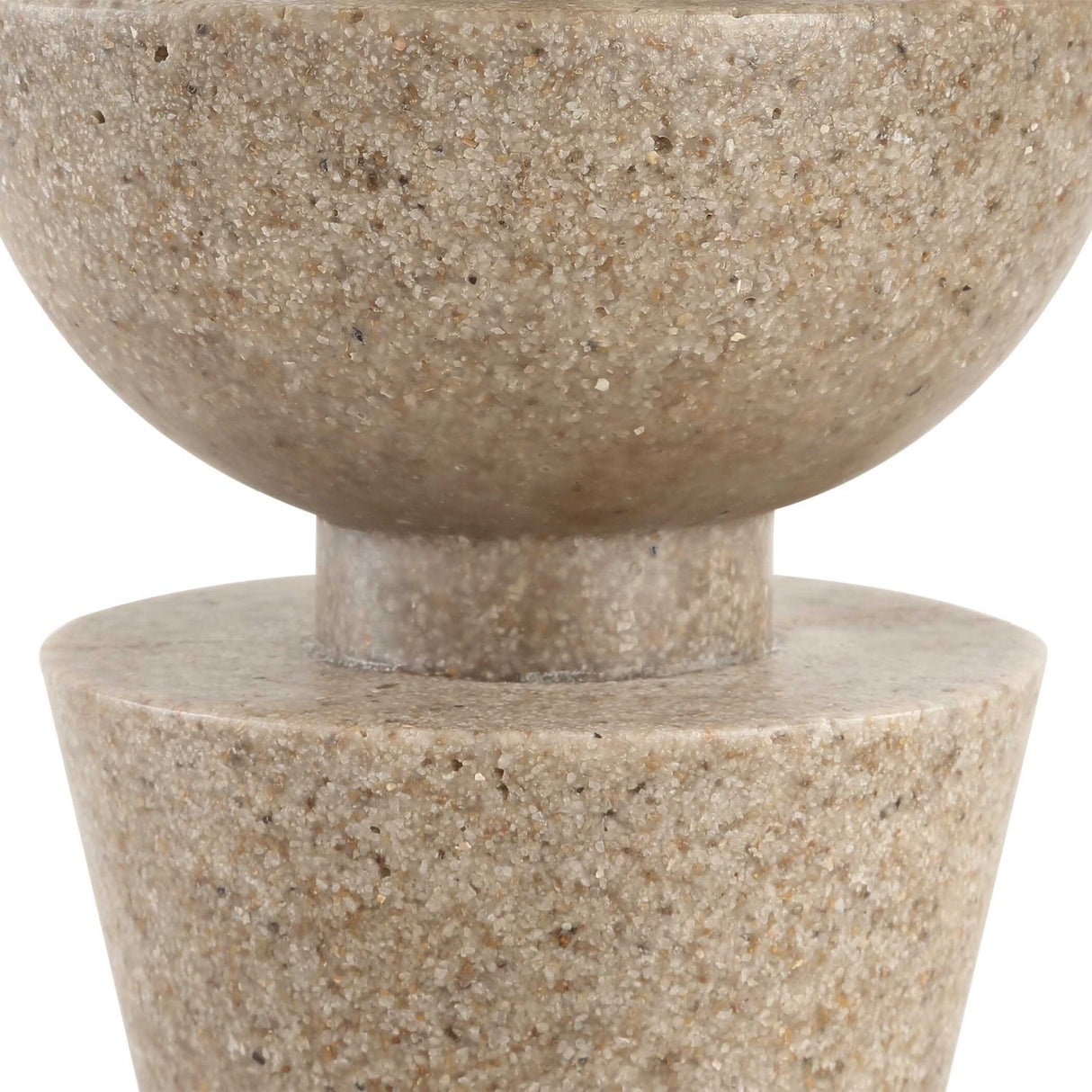 Modern European furniture - Geometrical Stone Table Lamp - www.oroa.com