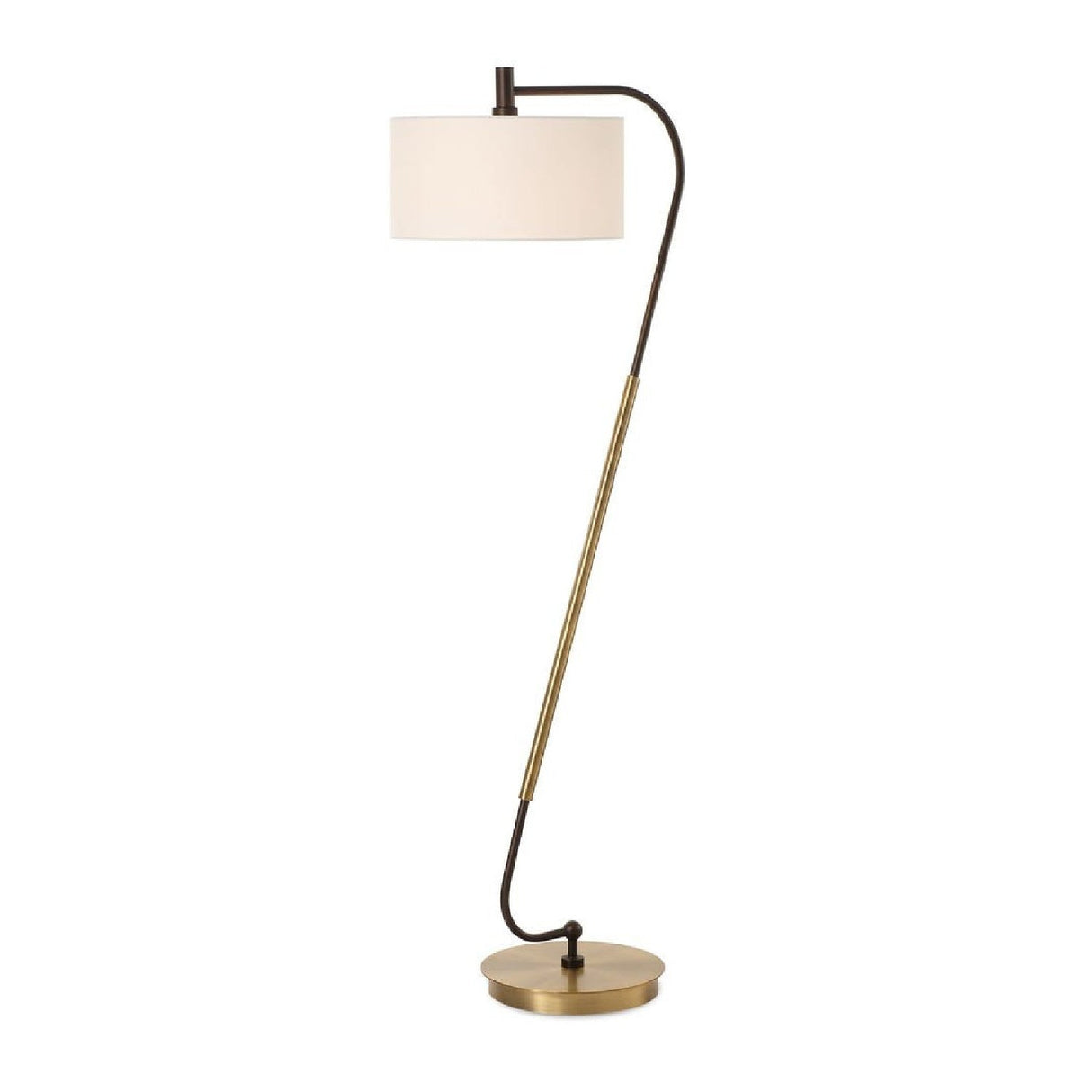 Brass & Bronze Floor Lamp by Uttermost Irwin