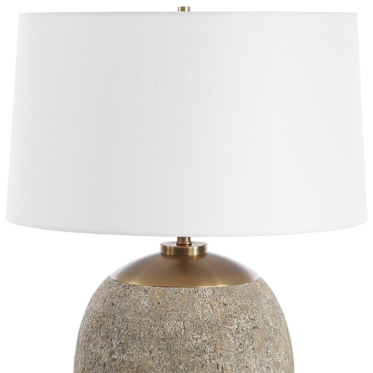 Modern European furniture - Brown Concrete Table Lamp by Uttermost Raylan - www.oroa.com