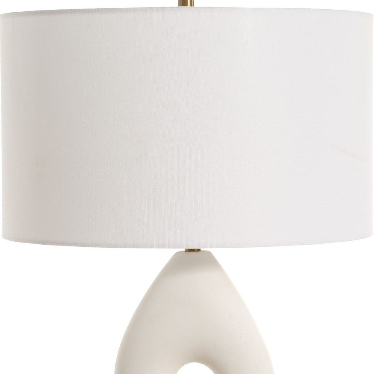Modern European furniture - Twisted White Stone Table Lamp by Uttermost Meridian - www.oroa.com