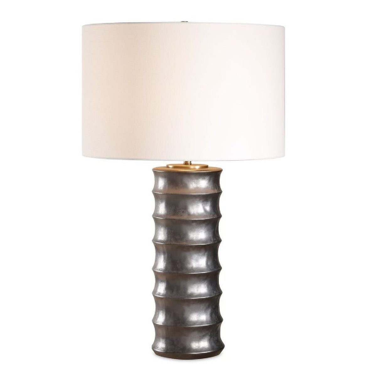 Modern European furniture - Bronze Porcelain Scalloped Table Lamp by Uttermost Corvair - www.oroa.com