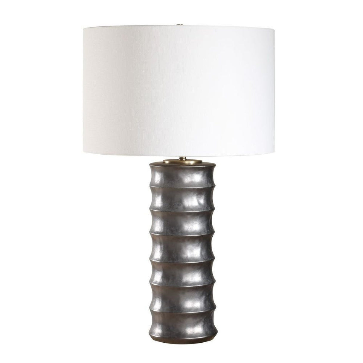 Modern European furniture - Bronze Porcelain Scalloped Table Lamp by Uttermost Corvair - www.oroa.com