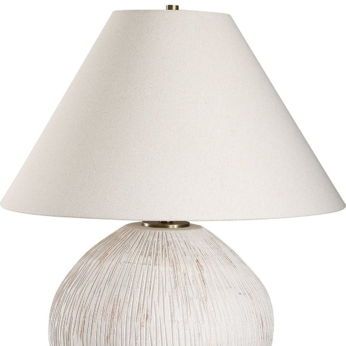Modern European furniture - White Distressed Porcelain Table Lamp by Uttermost Meryl - www.oroa.com