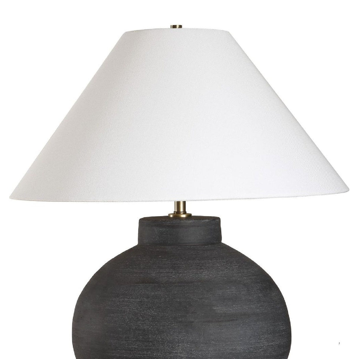 Black Porcelain Table Lamp by Uttermost Tramore, alternate view 4
