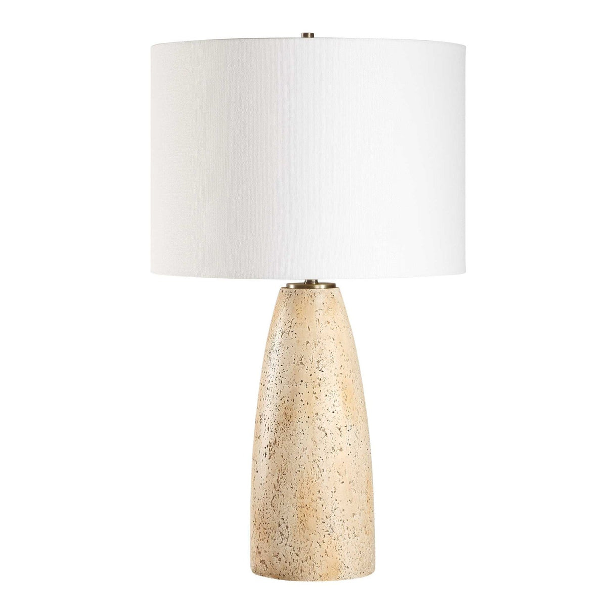 Modern European furniture - Unfilled Natural Travertine Table Lamp by Uttermost Maury - www.oroa.com