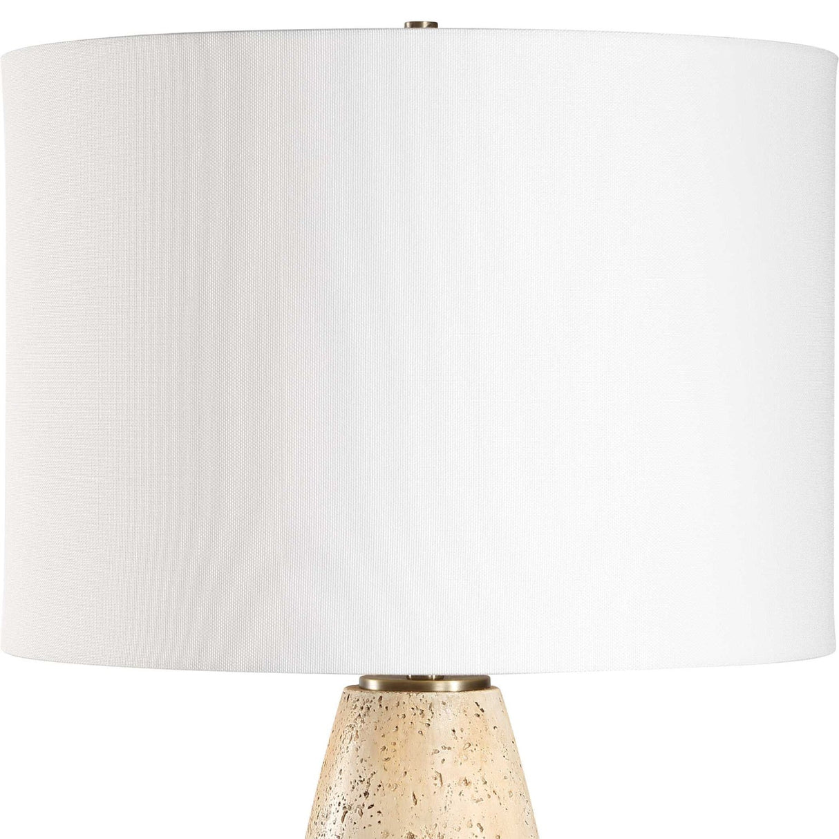 Modern European furniture - Unfilled Natural Travertine Table Lamp by Uttermost Maury - www.oroa.com