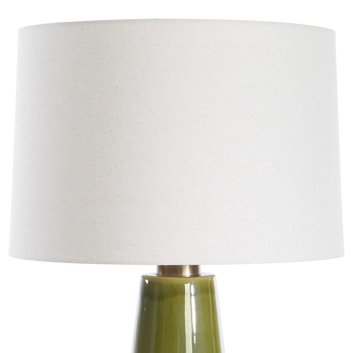 Modern European furniture - Tapered Green Ceramic Table Lamp by Uttermost Kelley - www.oroa.com